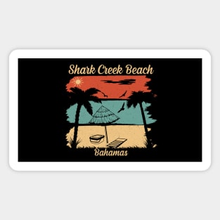 Bahamas Bahamian Flag Beach Great Shark Creek Magnet